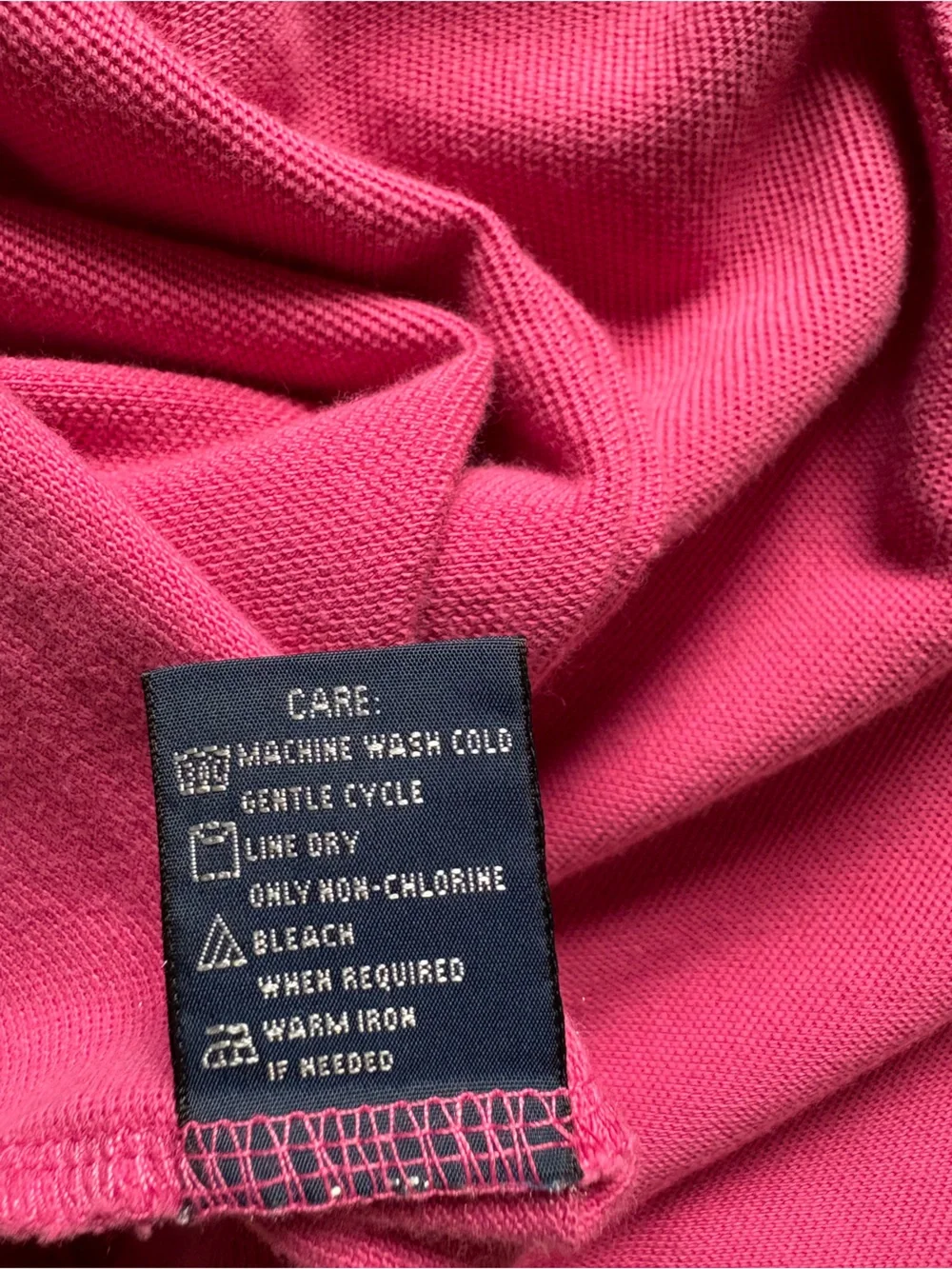 Ralph Lauren Mens XS Pink Pique Polo Shirt Short Sleeve